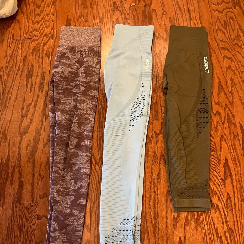 Gymshark Olive Green Leggings